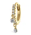 Maria Tash Diamond Eternity Double Dangle Earring