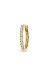 Maria Tash Diamond Eternity Single Clicker Hoop Earring