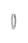 Maria Tash Diamond Eternity Single Clicker Hoop Earring