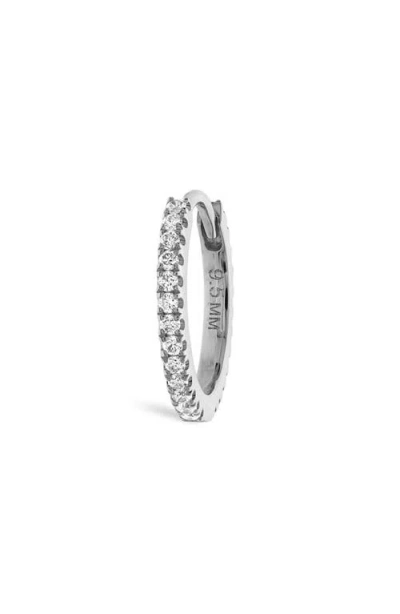 Maria Tash Diamond Eternity Single Clicker Hoop Earring