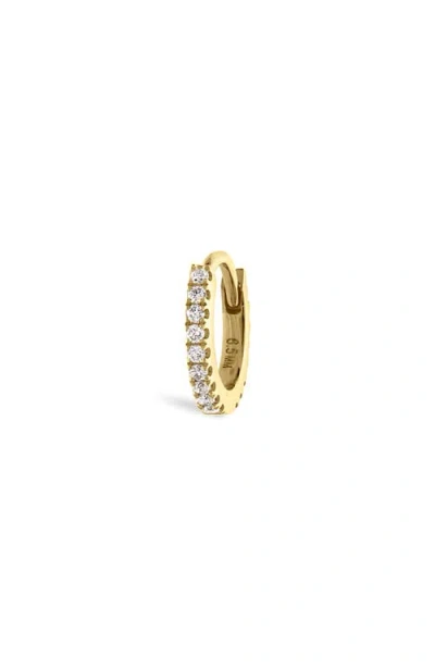 Maria Tash Diamond Eternity Single Hoop Earring