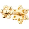 Maria Tash Diamond Flower Threaded Stud Earring In Yellow Gold