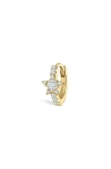 Maria Tash Diamond Star Eternity Clicker In Gold