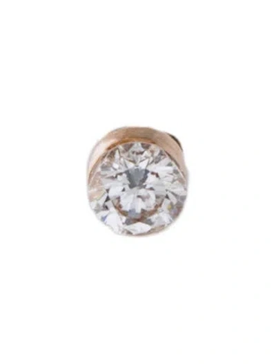 Pre-owned Maria Tash Diamond Threaded Single Stud Earring In Multi