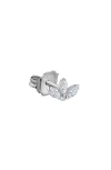 Maria Tash Engraved Diamond Lotus Single Stud Earring In Multi