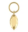 Maria Tash Faceted Marquise Charm Pendant In Gold