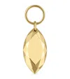 Maria Tash Faceted Marquise Charm Pendant In Gold