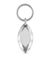 Maria Tash Faceted Gold Marquise Charm In White