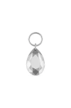 Maria Tash Faceted Pear Charm Pendant