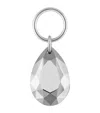 Maria Tash Faceted Pear Single Charm In White