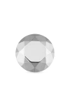 Maria Tash Faceted Round Single Threaded Stud Earring In White Gold
