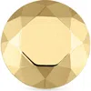 Maria Tash Faceted Round Single Threaded Stud Earring In Yellow Gold