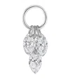 Maria Tash Floating Diamond Plume Charm In White