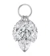 Maria Tash Floating Diamond Plume Charm In White