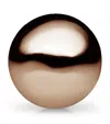Maria Tash 14ct 2mm Ball Single Threaded Stud Earring In Brown