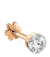 Maria Tash Gold Invisible Set Diamond Threaded Stud Earring