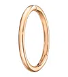 Maria Tash Gold Single Hoop Earring In Rose Gold
