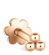 Maria Tash Trinity Single Threaded Stud Earring