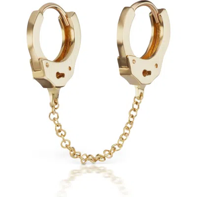 Maria Tash Handcuff Chain Multi Piercing Hoop Earring