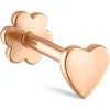 Maria Tash Heart Threaded Stud Earring