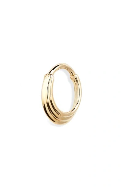 Maria Tash Hiranya Single Hoop Earring In Yellow Gold