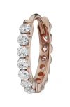 Maria Tash Invisible Set Diamond Eternity Earring In Rose Gold - 8