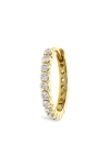 Maria Tash Invisible Set Diamond Eternity Earring In Yellow Gold