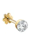 MARIA TASH INVISIBLE SET DIAMOND THREADED STUD EARRING