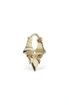 Maria Tash Javanese Spike Hoop Earring In Yellow Gold