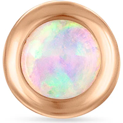 Maria Tash Opal Single Stud Earring In Gold