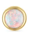 Maria Tash Opal Threaded Stud Earring In Gold