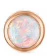 Maria Tash Opal Threaded Stud Earring In Yellow