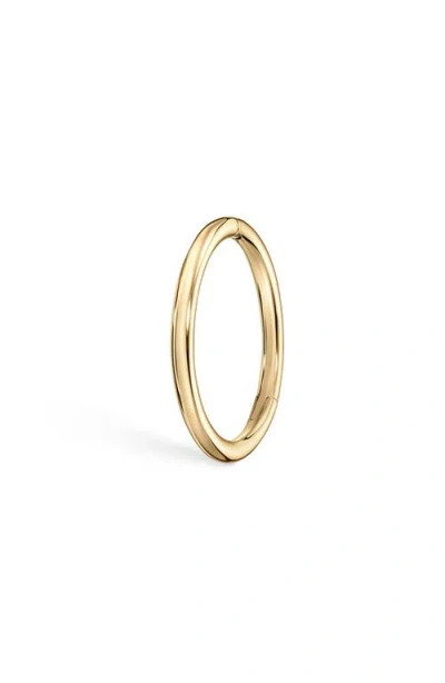 Maria Tash Gold Single Hoop Earring In Yellow Gold