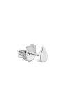 Maria Tash Plain Pear Stud Earring In Metallic