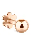 Maria Tash Rose Gold Ball Threaded Stud Earring In Gold