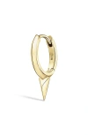 Maria Tash Single Spike Clicker Earring In Yellow Gold