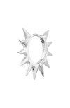 Maria Tash Spiked Hoop Earring In Metallic