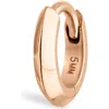 Maria Tash Vertex Hoop Earring In Rose Gold