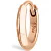 Maria Tash Vertex Hoop Earring In Rose Gold