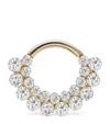 Maria Tash Yellow Gold Invisible Diamond Apsara Hoop Earring In Gold