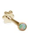Maria Tash Yellow Gold Opal Threaded Stud Earring In Gold