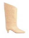 Maria Vittoria Paolillo Mvp Knee Boots In Beige