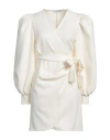 Maria Vittoria Paolillo Mvp Woman Mini Dress Cream Size 8 Viscose, Wool, Polyester In White