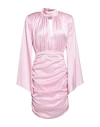 Maria Vittoria Paolillo Mvp Woman Mini Dress Light Pink Size 8 Viscose, Polyester