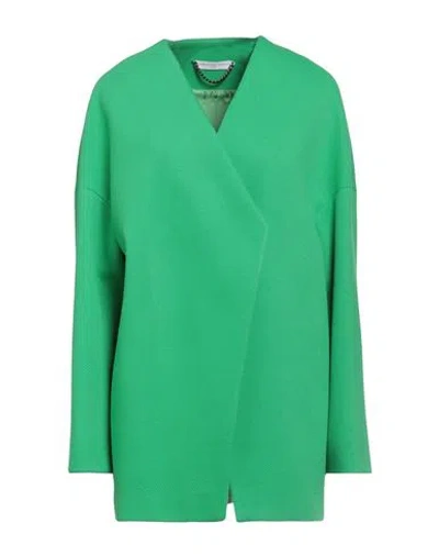 Maria Vittoria Paolillo Mvp Woman Overcoat Green Size 6 Polyester