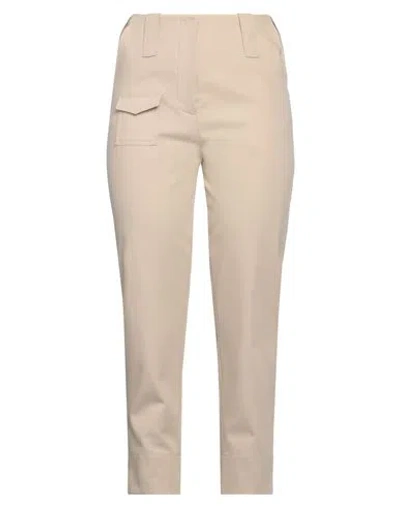 Maria Vittoria Paolillo Mvp Woman Pants Beige Size 8 Cotton