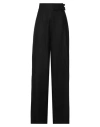 Maria Vittoria Paolillo Mvp Woman Pants Black Size 2 Virgin Wool, Polyamide In Black
