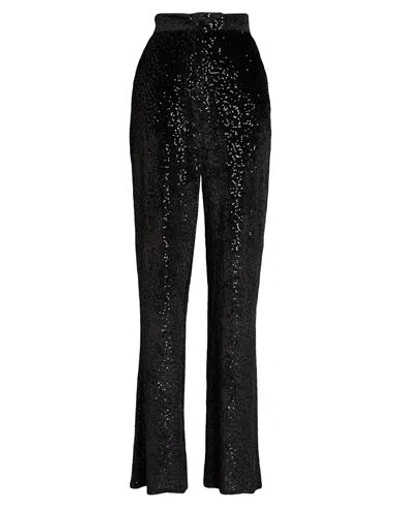 Maria Vittoria Paolillo Mvp Woman Pants Black Size 4 Polyester, Elastane