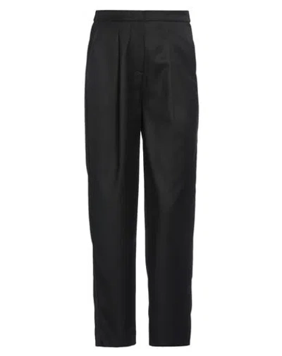 Maria Vittoria Paolillo Mvp Woman Pants Black Size 6 Polyester, Wool, Elastane