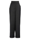 Maria Vittoria Paolillo Mvp Woman Pants Black Size 6 Polyester, Wool, Elastane